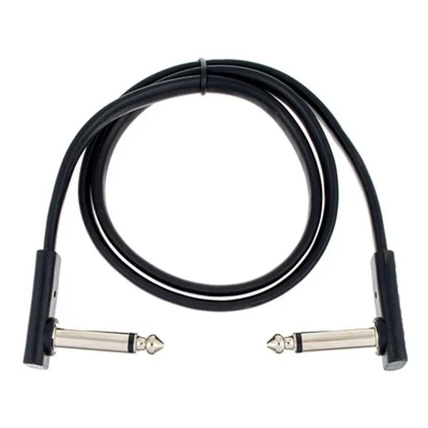 Flat Patch Cable Black 60cm