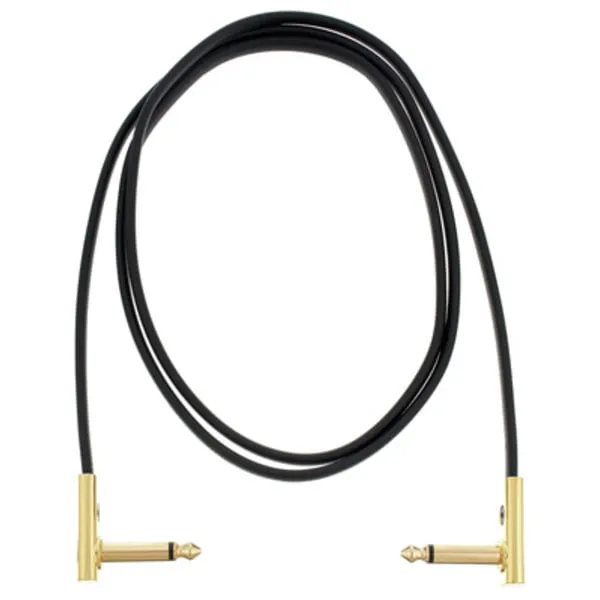 Flat Patch Cable Gold 120 cm