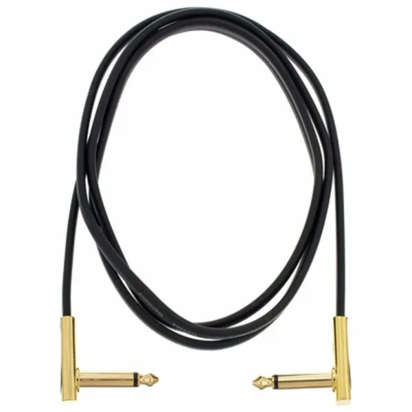 Flat Patch Cable Gold 140 cm