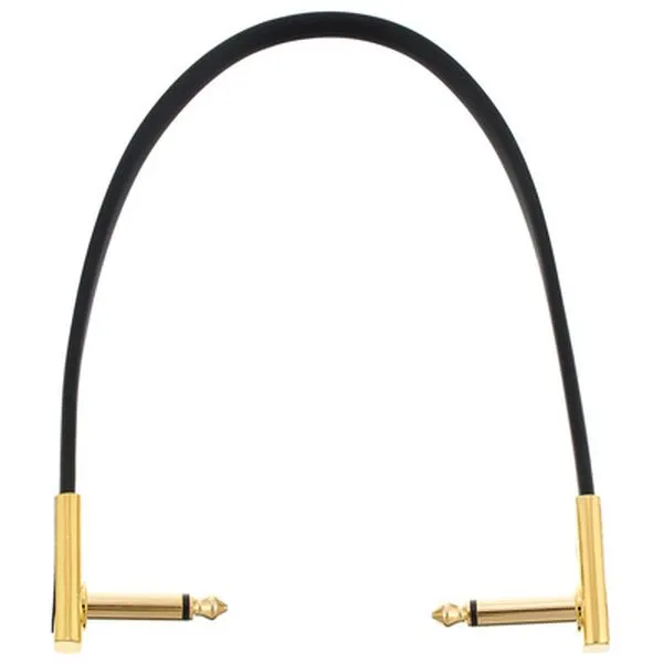 Flat Patch Cable Gold 30 cm