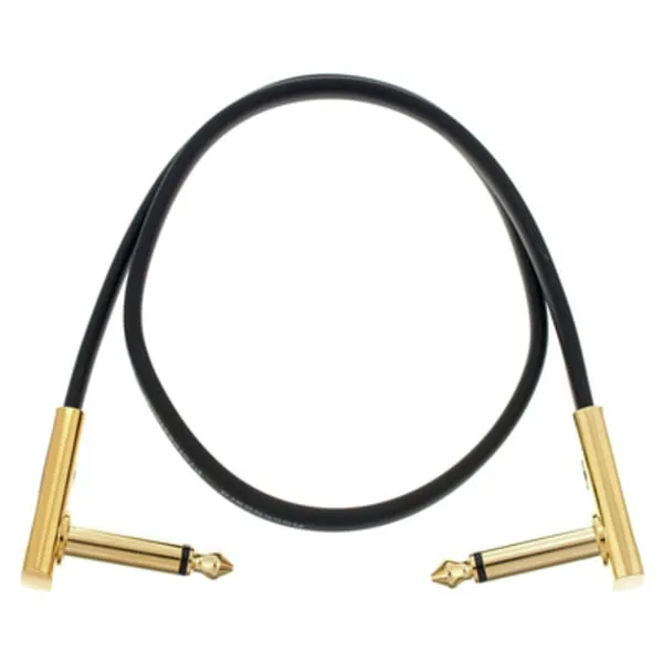Flat Patch Cable Gold 45 cm