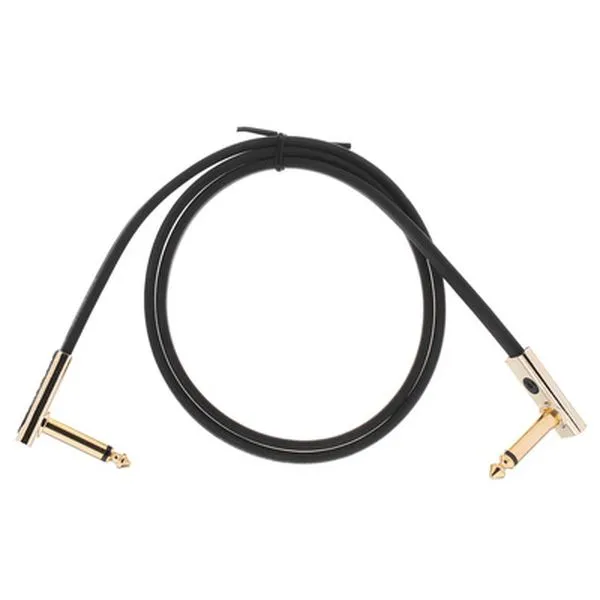 Flat Patch Cable Gold 80 cm