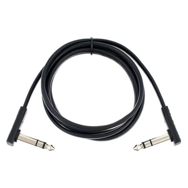 Flat TRS Cable 120 cm BK