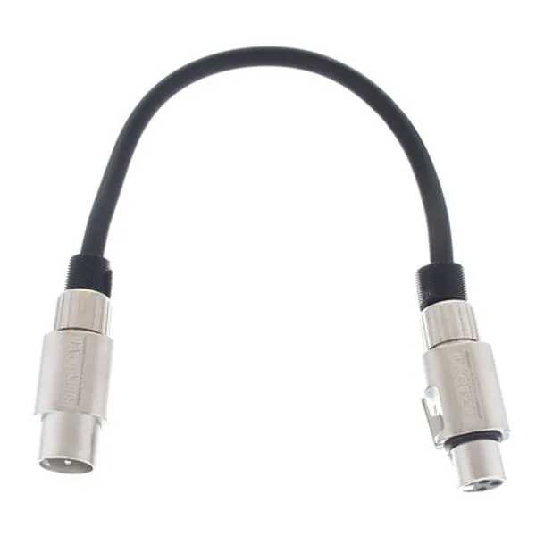 Flat XLR Cable 30 cm