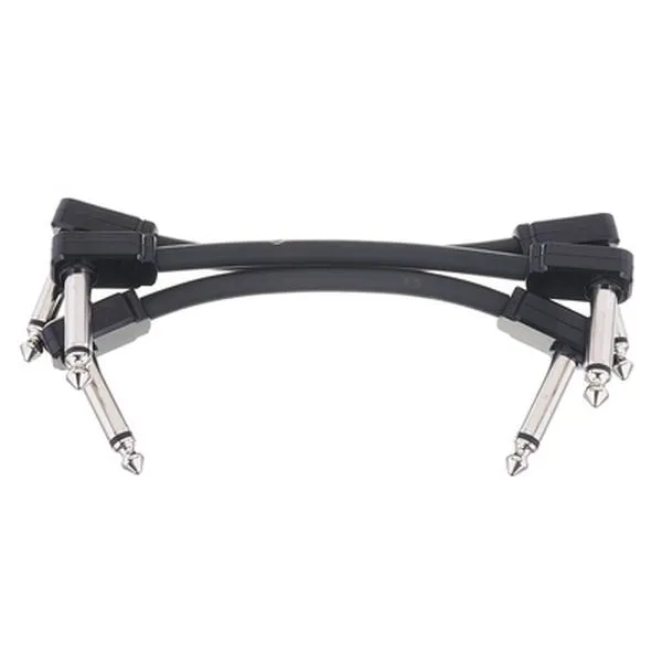 Flex Patch Cable 3" black set