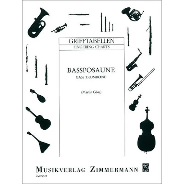 Grifftabelle Bassposaune