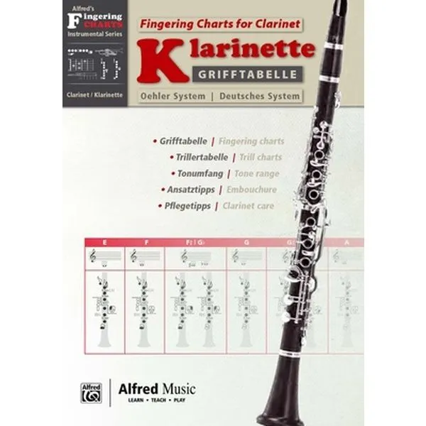 Grifftabelle Klarinette Oehler