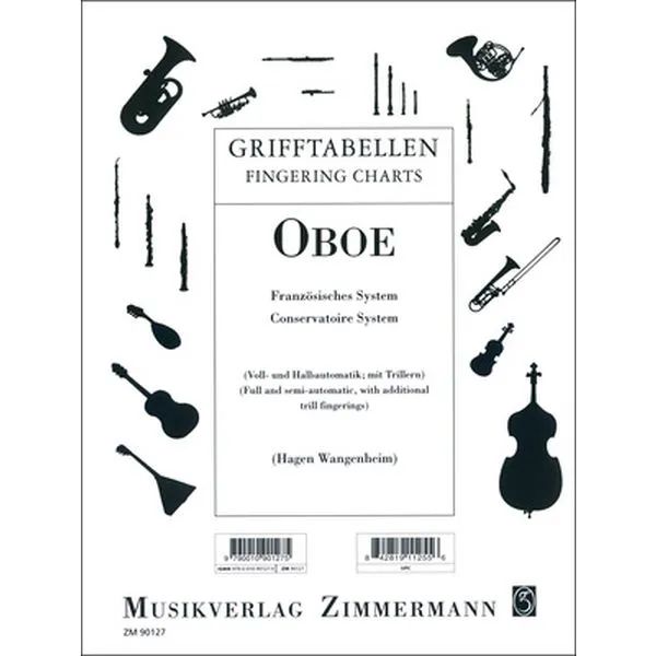 Grifftabelle Oboe