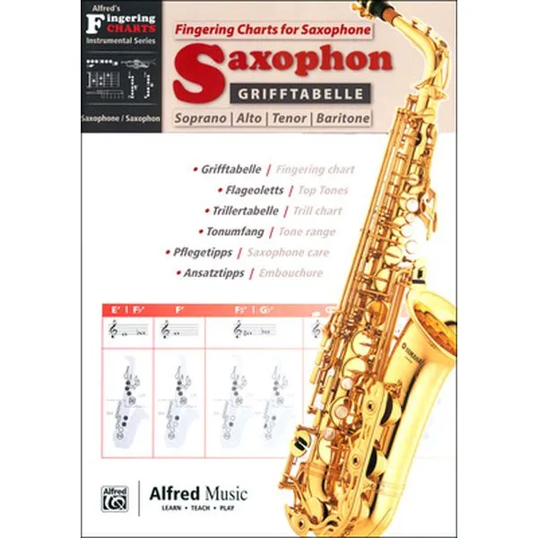 Grifftabelle Saxophon