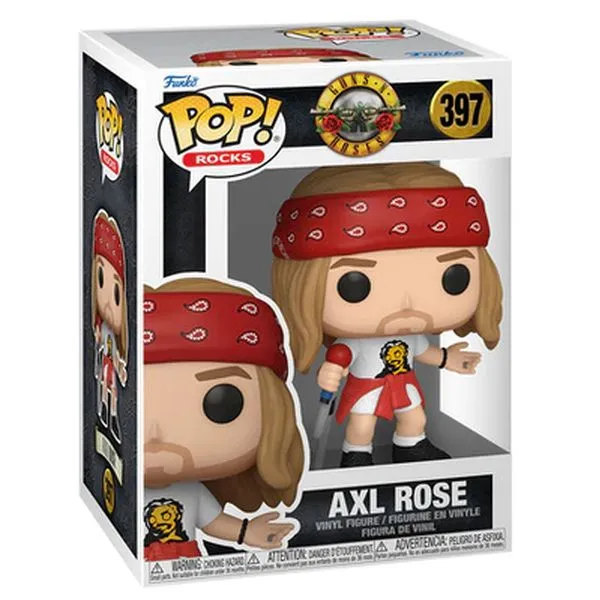 Guns 'N' Roses Axl Rose White