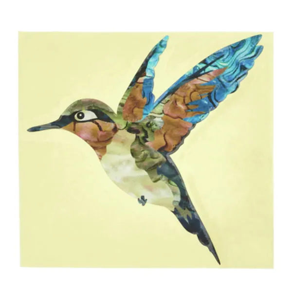 Hummingbird Inlay Sticker