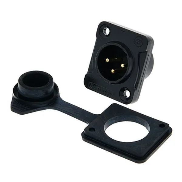 J3F2C-W-B 3pin XLR IP65
