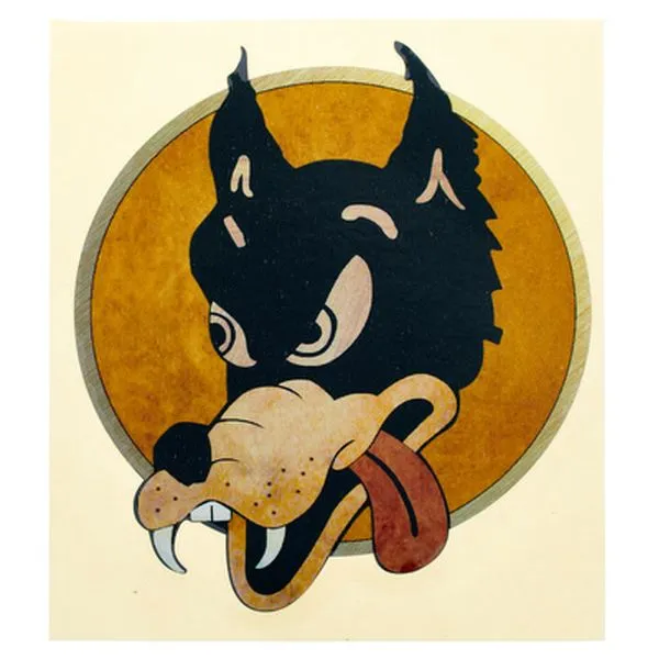 JG Wolf Sticker