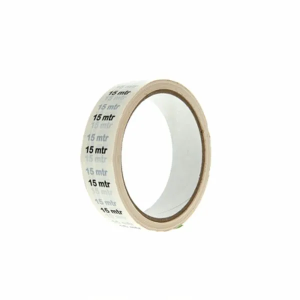 Markertape PVC 15m white