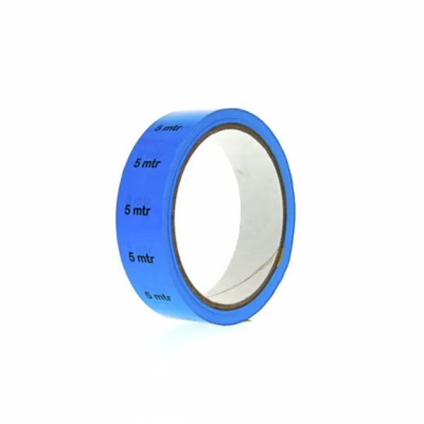 Markertape PVC 5m blue