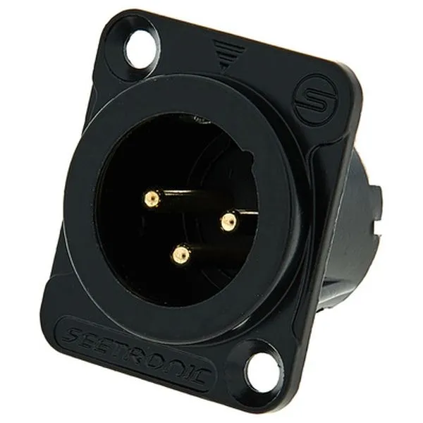 MJ3F2C-BG 3pin XLR black