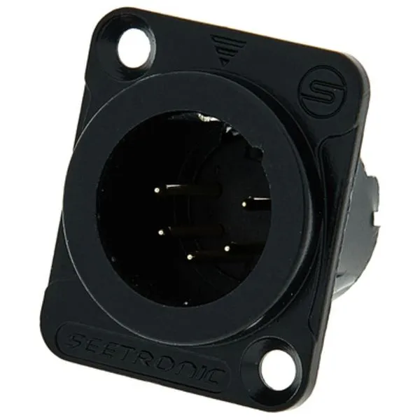 MJ5F2C-BG 5pin XLR black