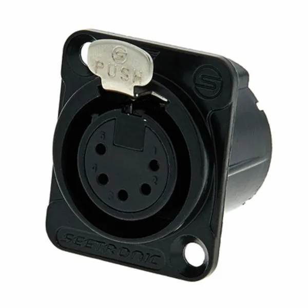MK5F2C-BG 5pin XLR black
