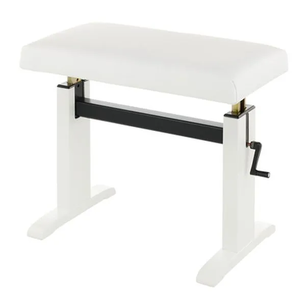 Mod. 60 Piano Bench WH mat