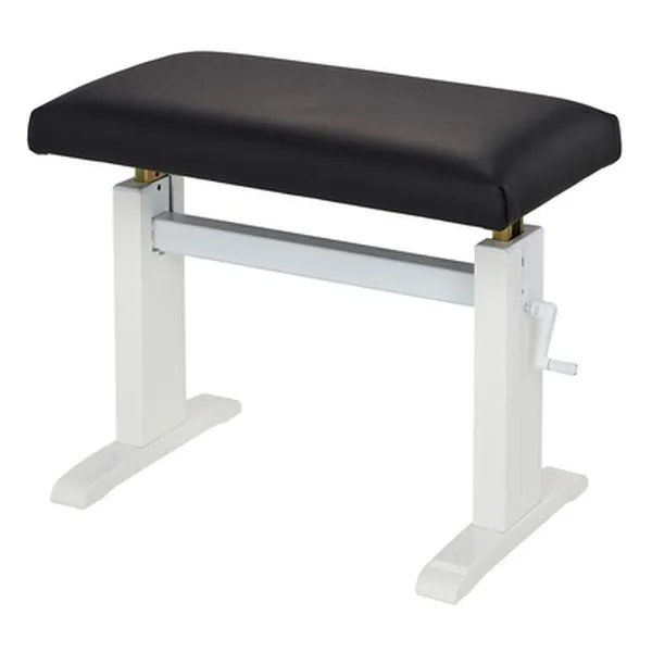 Mod. 60 Piano Bench WH pol.