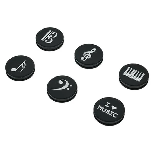 Music Notes Magnets 6er Pack