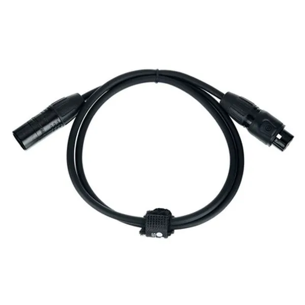 PDC3BK IP65 DMX Cable 1m 3pin