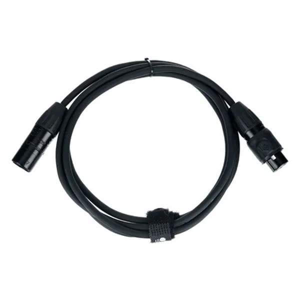 PDC3BK IP65 DMX Cable 2m 3pin