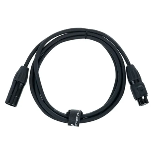 PDC5BK IP65 DMX Cable 2m 5pin
