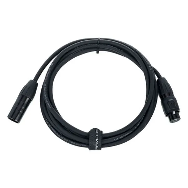 PDC5BK IP65 DMX Cable 3m 5pin