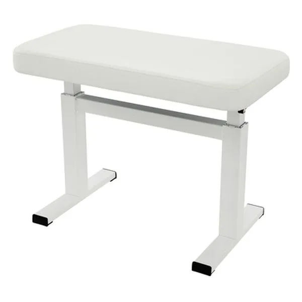 Piano Bench, White