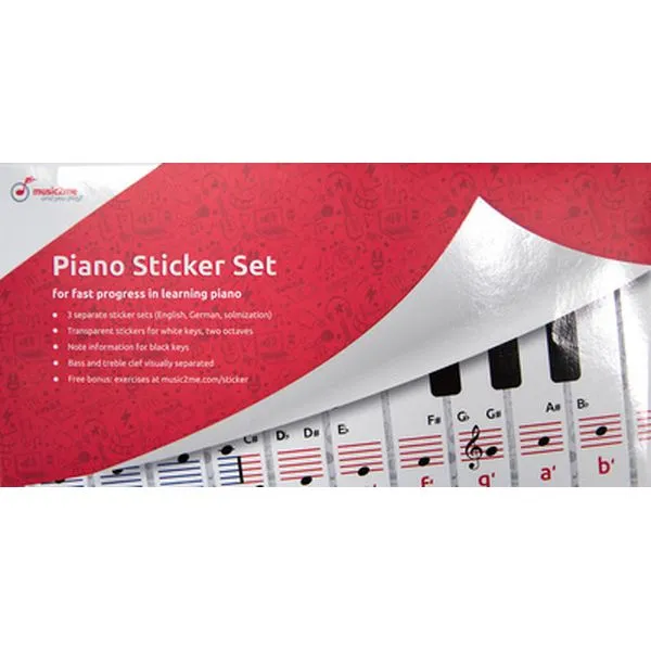 Piano Sticker