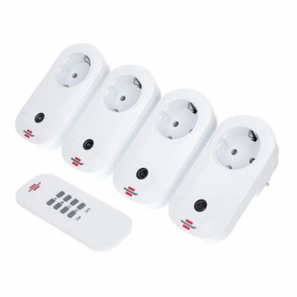 RC Switch Sockets Set of 4