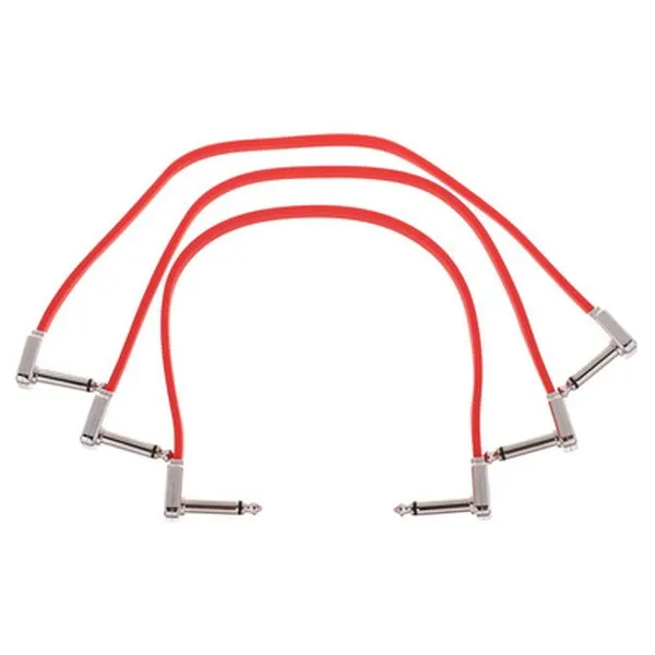 Red Flat Ribbon Patch 12"