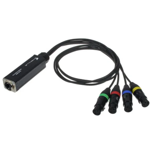 RJ45 DMX Shuttle Snake FX4
