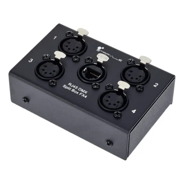 RJ45 DMX Split Box FX4-5pin