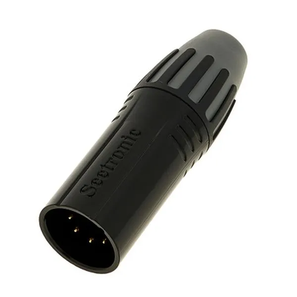 SCMM5-BG 5pin XLR black