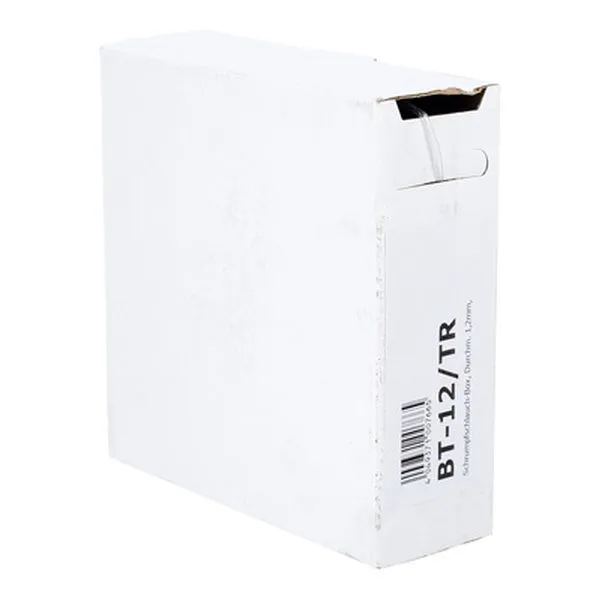 Shrinktube Box 1,2mm Clear