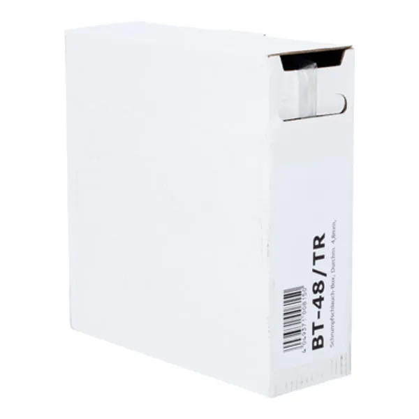 Shrinktube Box 4,8mm Clear