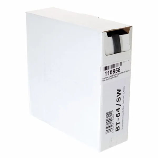 Shrinktube Box 6,4mm black