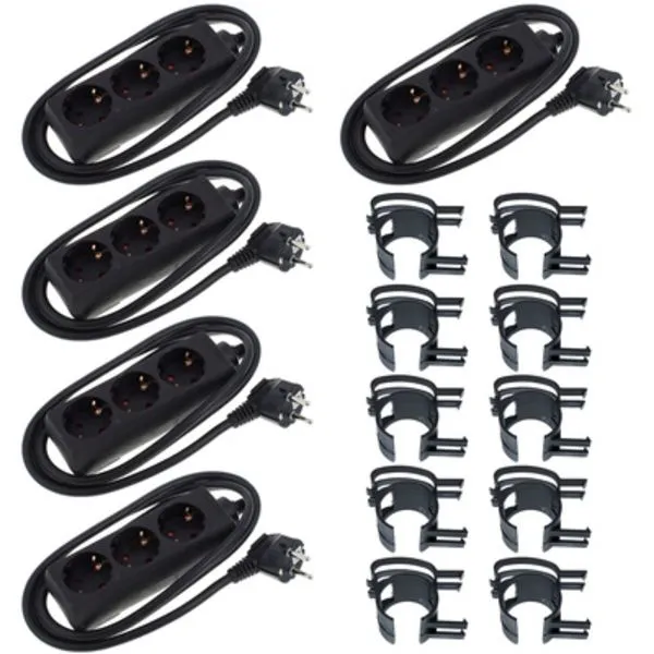 Snap black 10 pcs Bundle 3-way
