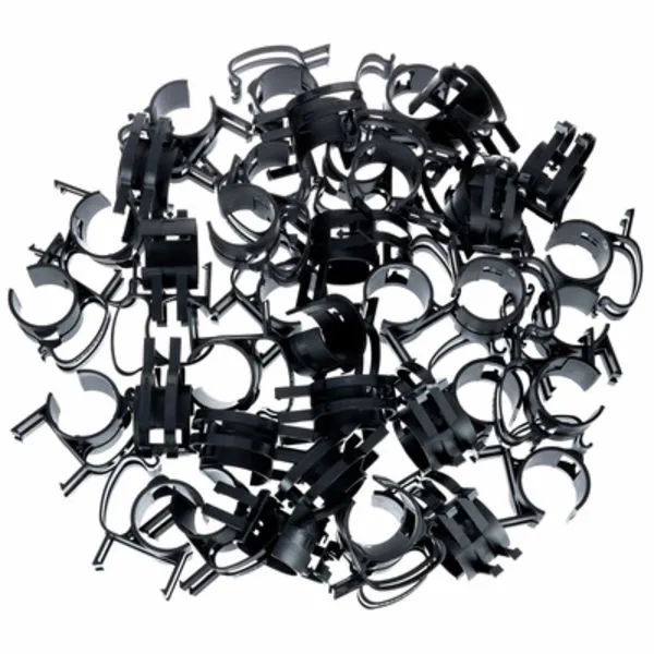 Snap black 45 pcs