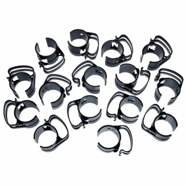 Snap light black 15 pcs