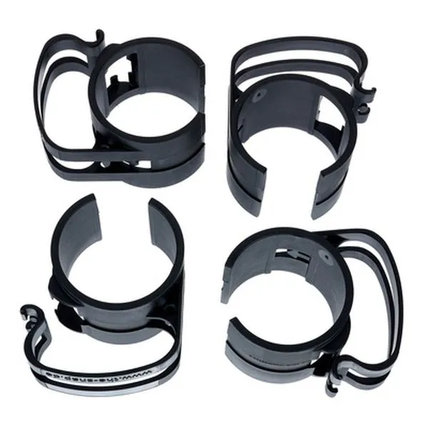 Snap light black 4 pcs