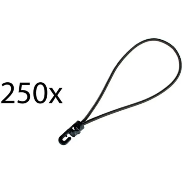 Spannfix Ø 4mm Black 250 pcs.