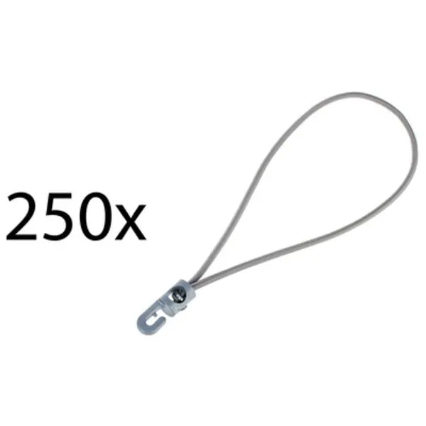 Spannfix Ø 4mm Grey 250 pcs.