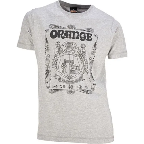 T-Shirt Crest Grey L