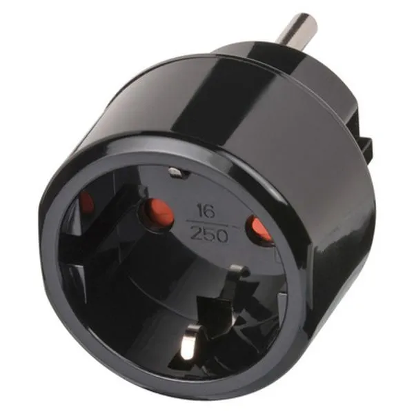 Travel Adapter earthed to USA