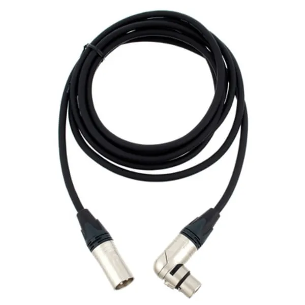 XLR Patch Angled/Female 10m