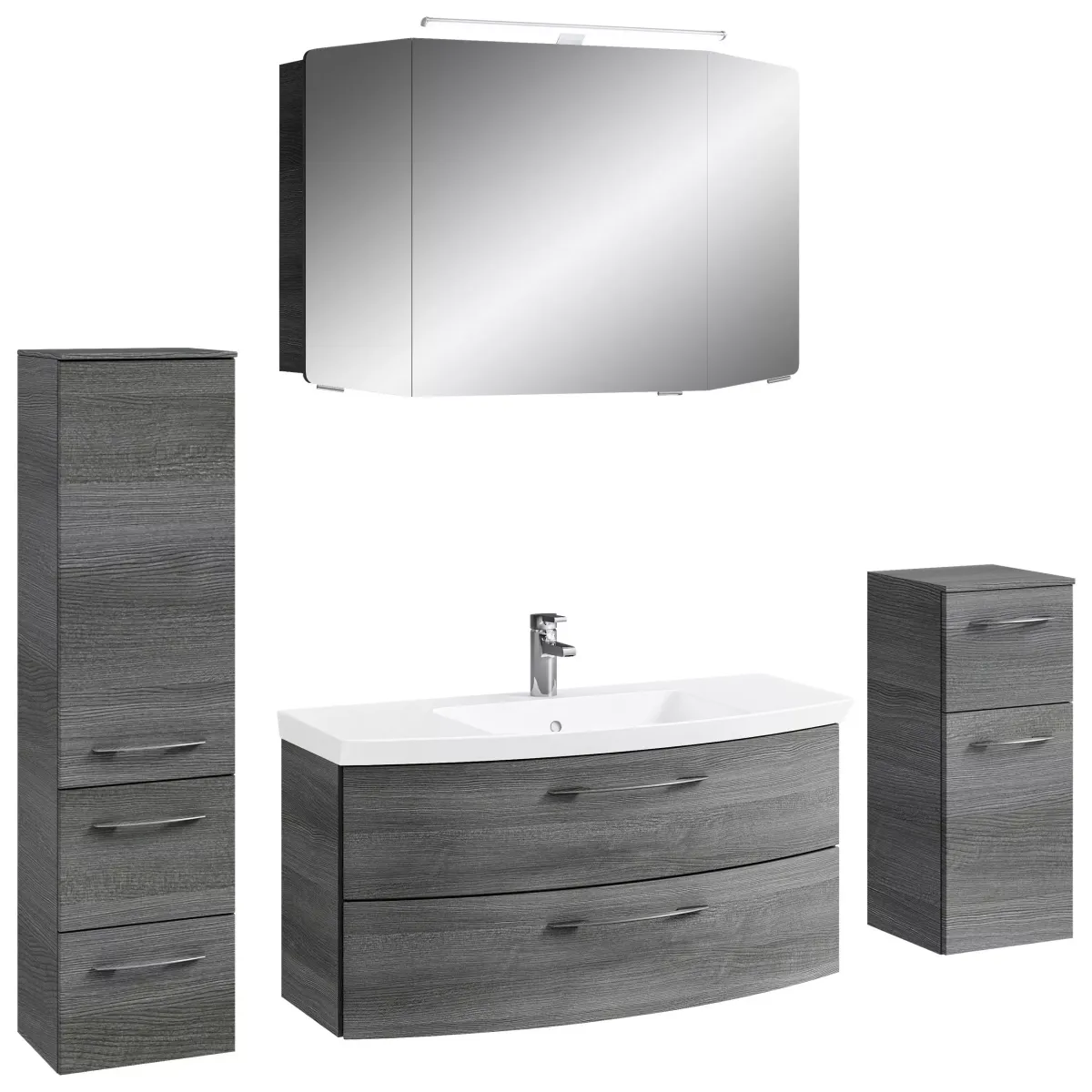 BADEZIMMER 5-teilig in 161 cm