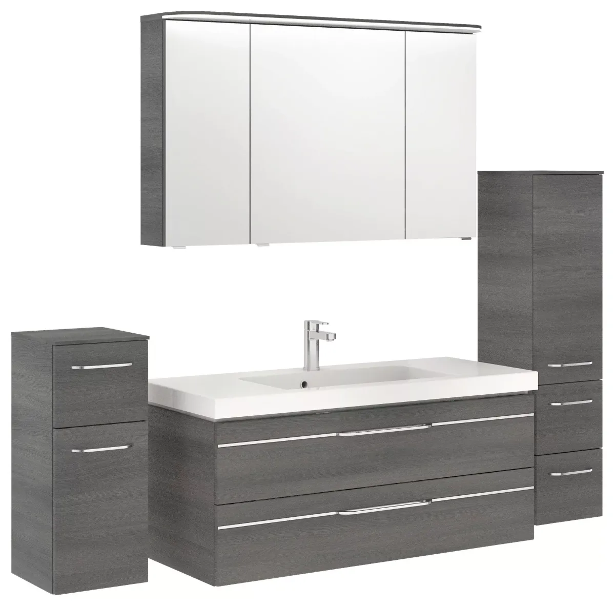 BADEZIMMER 5-teilig in 183 cm